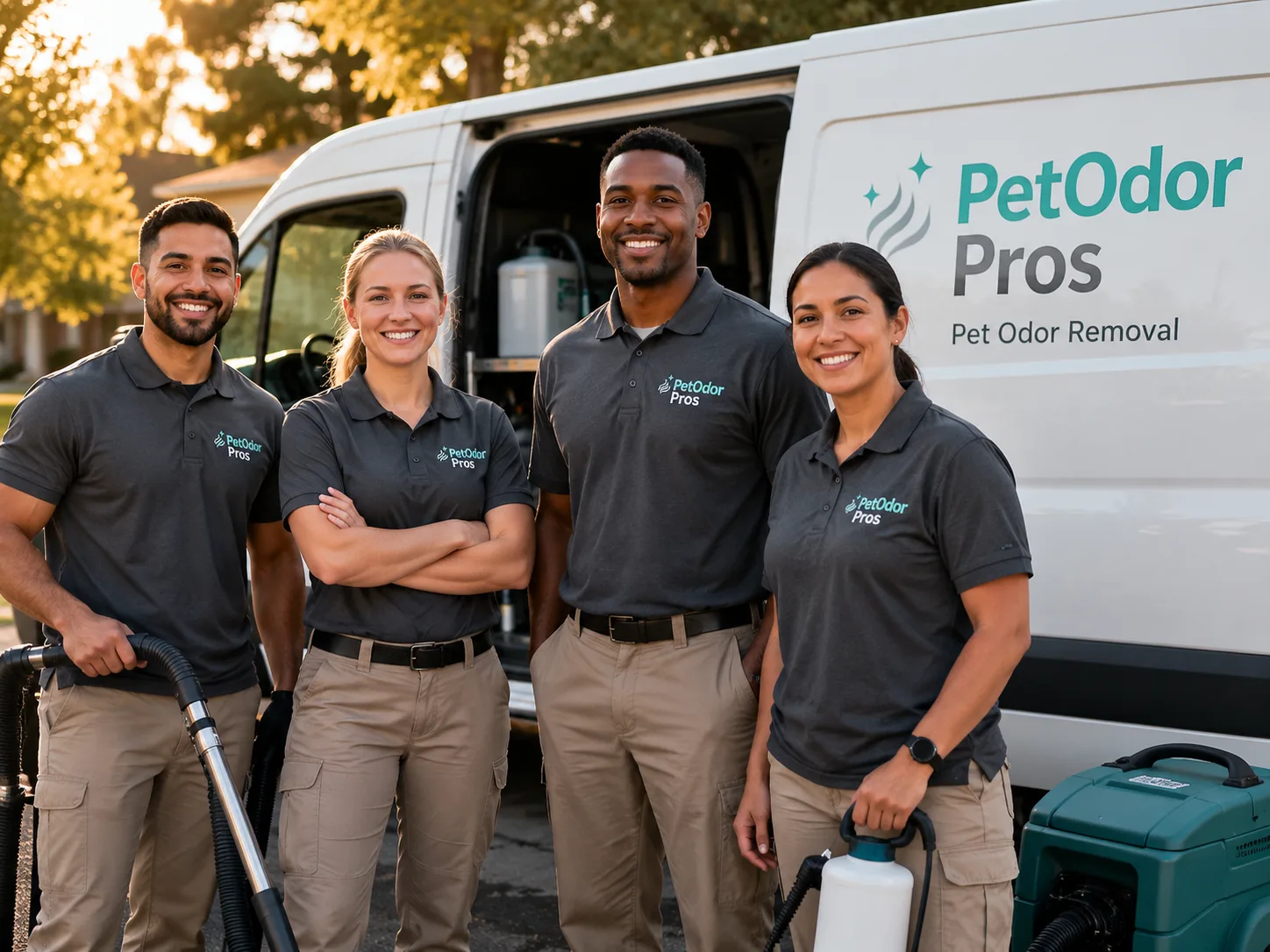 Pet Odor Removal team serving Encino, TX